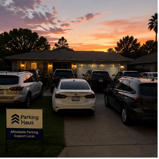 Parking Haus driveway