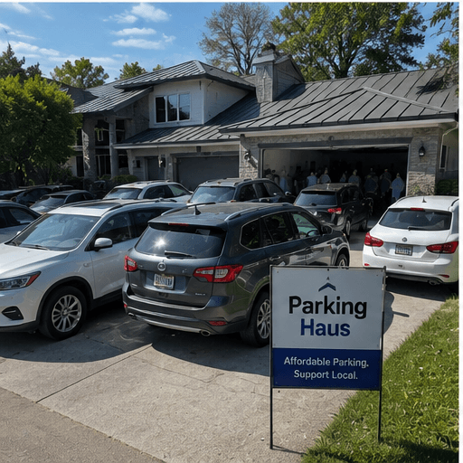 Parking Haus driveway