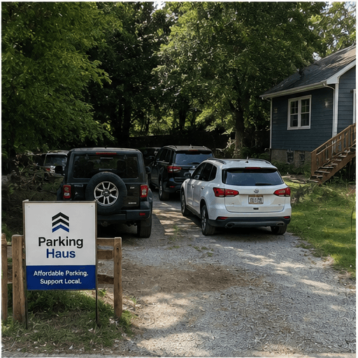 Parking Haus driveway