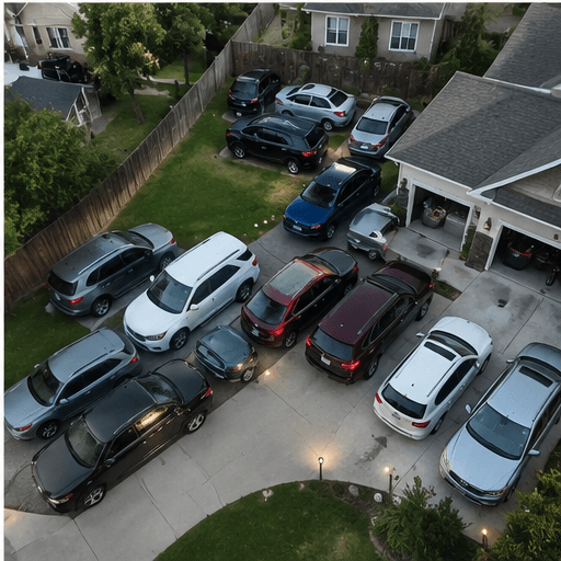 Parking Haus driveway
